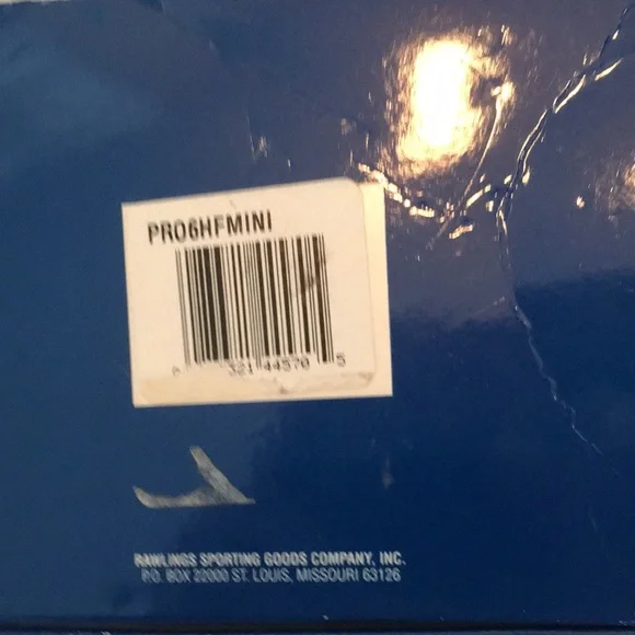 Rawlings Mini Mitt Genuine Leather Glove - Picture 7 of 9